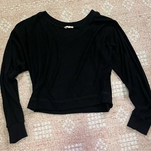 Altar’d State Cropped Black Sweater